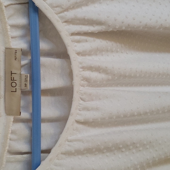 Loft dot short-sleeved blouse top - Picture 2 of 3